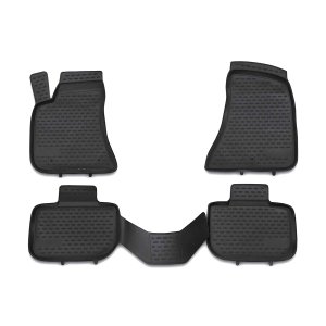 Chrysler 300C Floor Mats - Omac - Rubber TPE - Black - 2011-2023